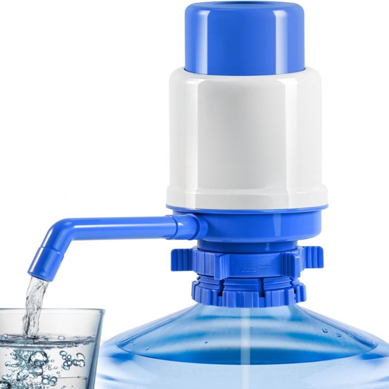 Manual hand pressure dispenser water pump