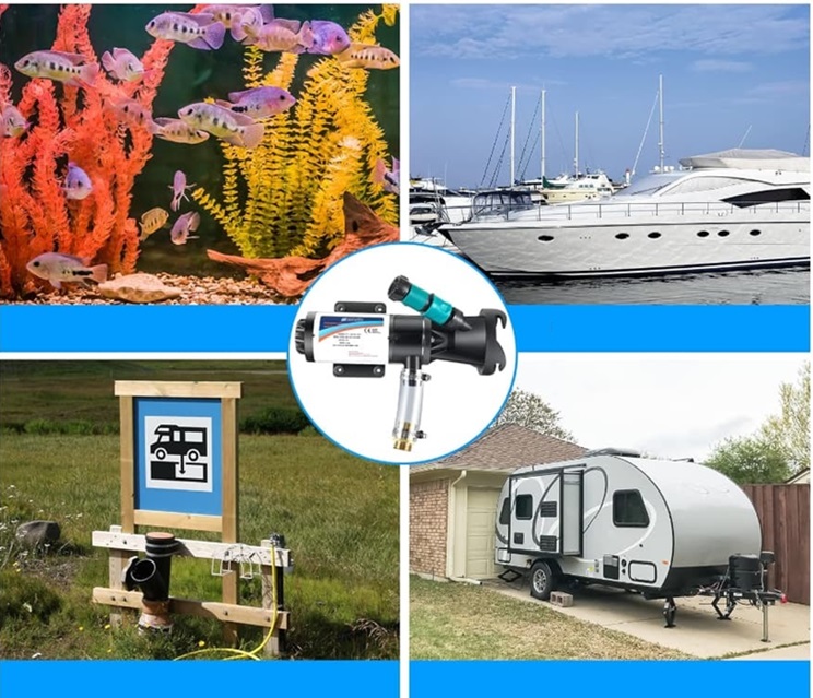 usage fo F71 WASTE WATER macerator pump